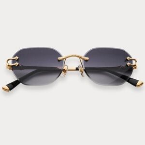 JAMES ORO Cavier Rimless Sunglasses - Collection i - Unisex